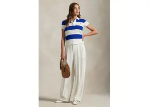 Βαμβακερό πουλόβερ Polo Ralph Lauren χρώμα: άσπρο, 211943043