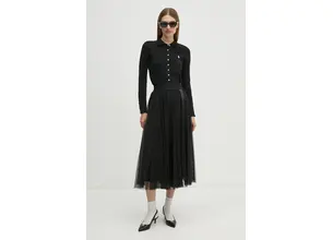 Πουκάμισο Polo Ralph Lauren χρώμα: μαύρο, 211941176
