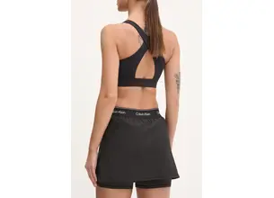 Αθλητική φούστα Calvin Klein Performance χρώμα: μαύρο