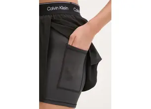 Αθλητική φούστα Calvin Klein Performance χρώμα: μαύρο