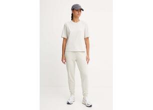 Παντελόνι φόρμας Calvin Klein Performance χρώμα: μπεζ