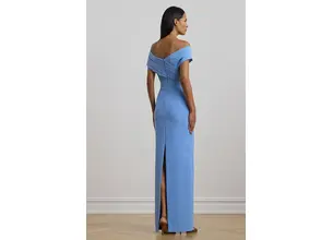 Φόρεμα Lauren Ralph Lauren χρώμα: μπλε, 253936391