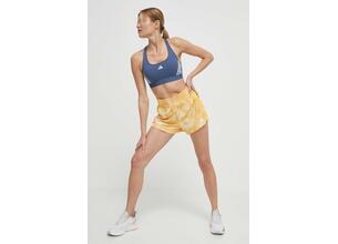 Σορτς προπόνησης adidas Performance Pacer χρώμα: κίτρινο, IS4241