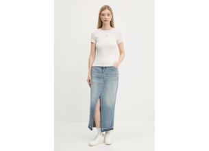 Μπλουζάκι Tommy Jeans χρώμα: μπλε