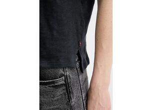 Βαμβακερό μπλουζάκι Levi's χρώμα: μπεζ
