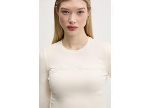 Μακρυμάνικο Guess Originals χρώμα: μπεζ, W5RP40 KA0H1