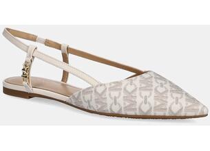 Μπαλαρίνες MICHAEL Michael Kors Veronica χρώμα: μπεζ, 40H3VRFP1B.150