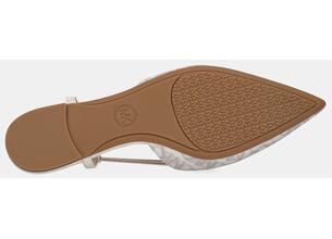 Μπαλαρίνες MICHAEL Michael Kors Veronica χρώμα: μπεζ, 40H3VRFP1B.150