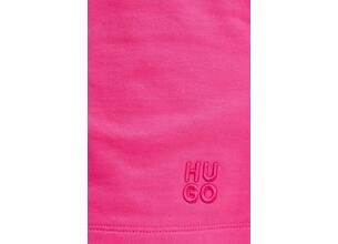 Βαμβακερό σορτσάκι HUGO χρώμα: ροζ, 50536943