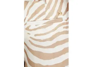 Παντελόνι με λινό μείγμα Marciano Guess GISELLE χρώμα: μπεζ, 5GGB01 7314A