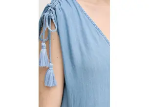 Φόρεμα Pepe Jeans EFFIE χρώμα: μπλε, PL953664
