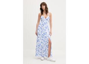 Φόρεμα Hollister Co. χρώμα: άσπρο, KI359-5028