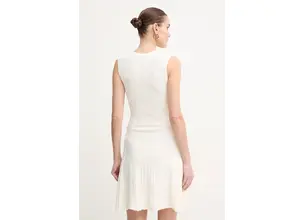 Φόρεμα Marciano Guess GIADA χρώμα: μπεζ, 5GGK26 5874Z