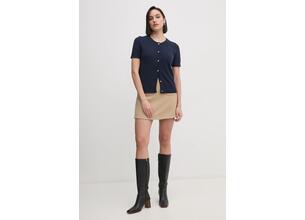 Μάλλινη ζακέτα Tommy Hilfiger χρώμα: ναυτικό μπλε, WW0WW43958