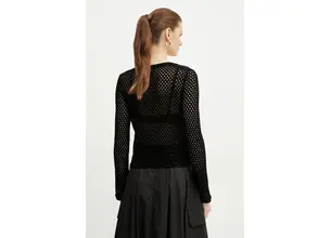 Βαμβακερή ζακέτα Marella Emme by Marella χρώμα: μαύρο, 2515341031200