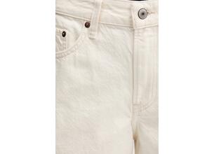 Τζιν σορτς Abercrombie & Fitch χρώμα: μπεζ, KI149-5205