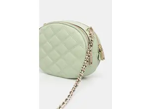 Τσάντα Guess TAMSIN χρώμα: τιρκουάζ, HWQG96 32120
