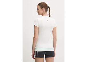 Μπλουζάκι προπόνησης adidas by Stella McCartney TrueNature χρώμα: άσπρο, JI5228