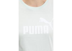 Βαμβακερό μπλουζάκι Puma γυναικείο, χρώμα: τιρκουάζ, 682371