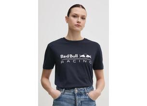 Βαμβακερό μπλουζάκι Red Bull Racing x Pepe Jeans STANDARD FIT TEE γυναικείο, χρώμα: ναυτικό μπλε, RL500004