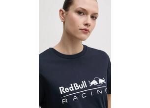 Βαμβακερό μπλουζάκι Red Bull Racing x Pepe Jeans STANDARD FIT TEE γυναικείο, χρώμα: ναυτικό μπλε, RL500004