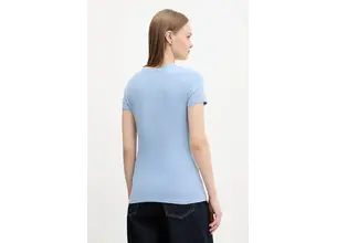 Μπλουζάκι Abercrombie & Fitch χρώμα: μπλε, KI139-5273