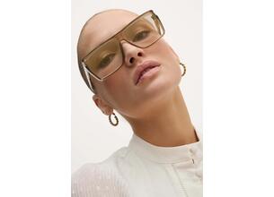 Γυαλιά Saint Laurent χρώμα: κίτρινο, SL 756