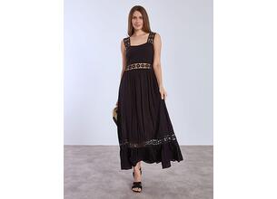 Φόρεμα με διάτρητες λεπτομέρειες μάξι SN7633.8315+2