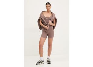 Ολόσωμη φόρμα adidas Originals Essentials RIB Onesie χρώμα: καφέ, JD1463