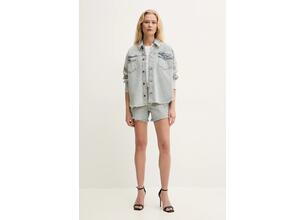 Τζιν σορτς Guess χρώμα: μπλε, W5GD74 D5LQ2