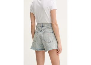 Τζιν σορτς Guess χρώμα: μπλε, W5GD74 D5LQ2