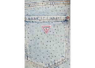 Τζιν σορτς Guess χρώμα: μπλε, W5GD74 D5LQ2