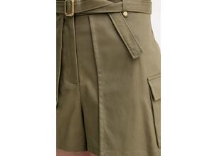 Βαμβακερό σορτσάκι Marciano Guess CINDY χρώμα: πράσινο, 5GGD25 7293A