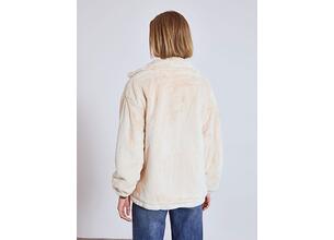 Γούνα μονόχρωμη με φερμουάρ WT9844.6666+3