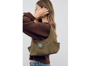 Stradivarius Σετ 2 Καρφίτσες Καρδιά Και Αστέρι Χρυσαφί Os