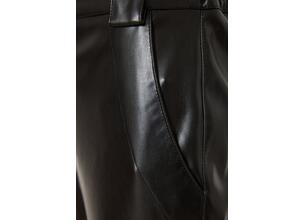 Γυναικείο cargo παντελόνι από οικολογικό δέρμα (PU)